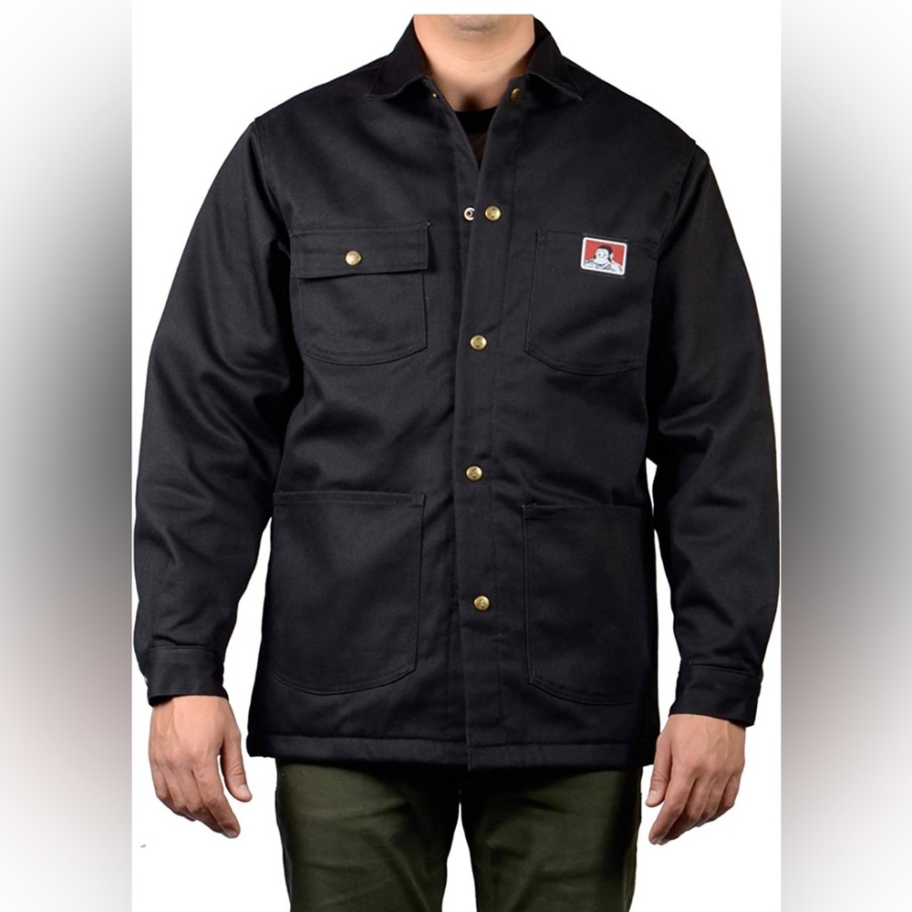 Ben Davis Men's Original Style Jacket, with Front Snap XL